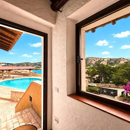 Panoramic Sea View 4 Close To The With Pool Feriehus Baja Sardinia